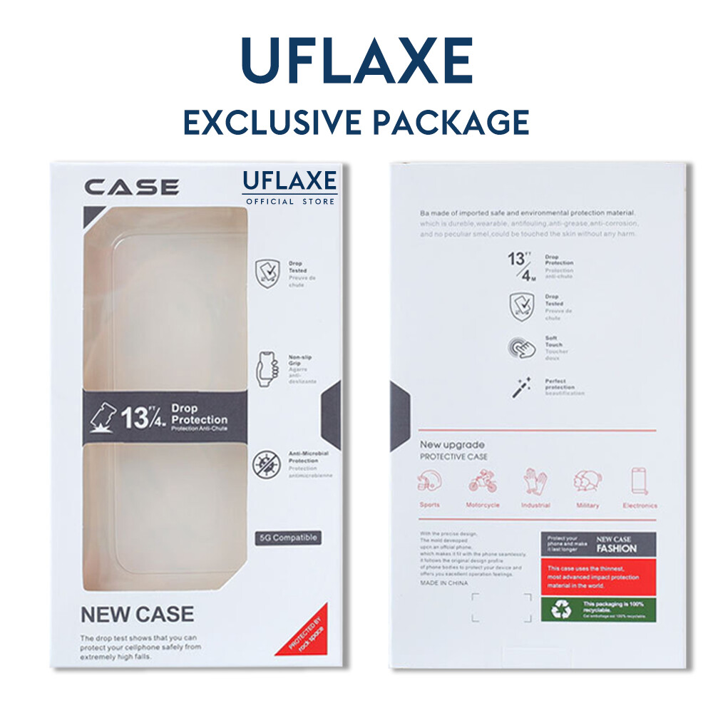 UFLAXE Honeycomb Shockproof Hard Case for Samsung Galaxy Note 10 / Note 10 Plus / Note 10 Lite Full Protection Clear Translucent Case Durable Back Cover anti-shock Protective Casing