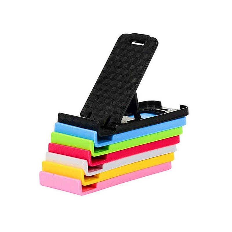 Phone Holder Desktop Stand Grip Live Stream Dock For IPhone Samsung Xiaomi Huawei Ajustable Foldable Phone Table Holder Dock Accessories