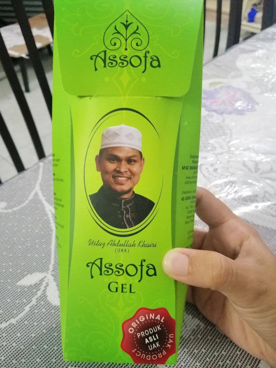 Uak Assofa Gel By Utz Abdullah Khairi Ship Same Day Lazada