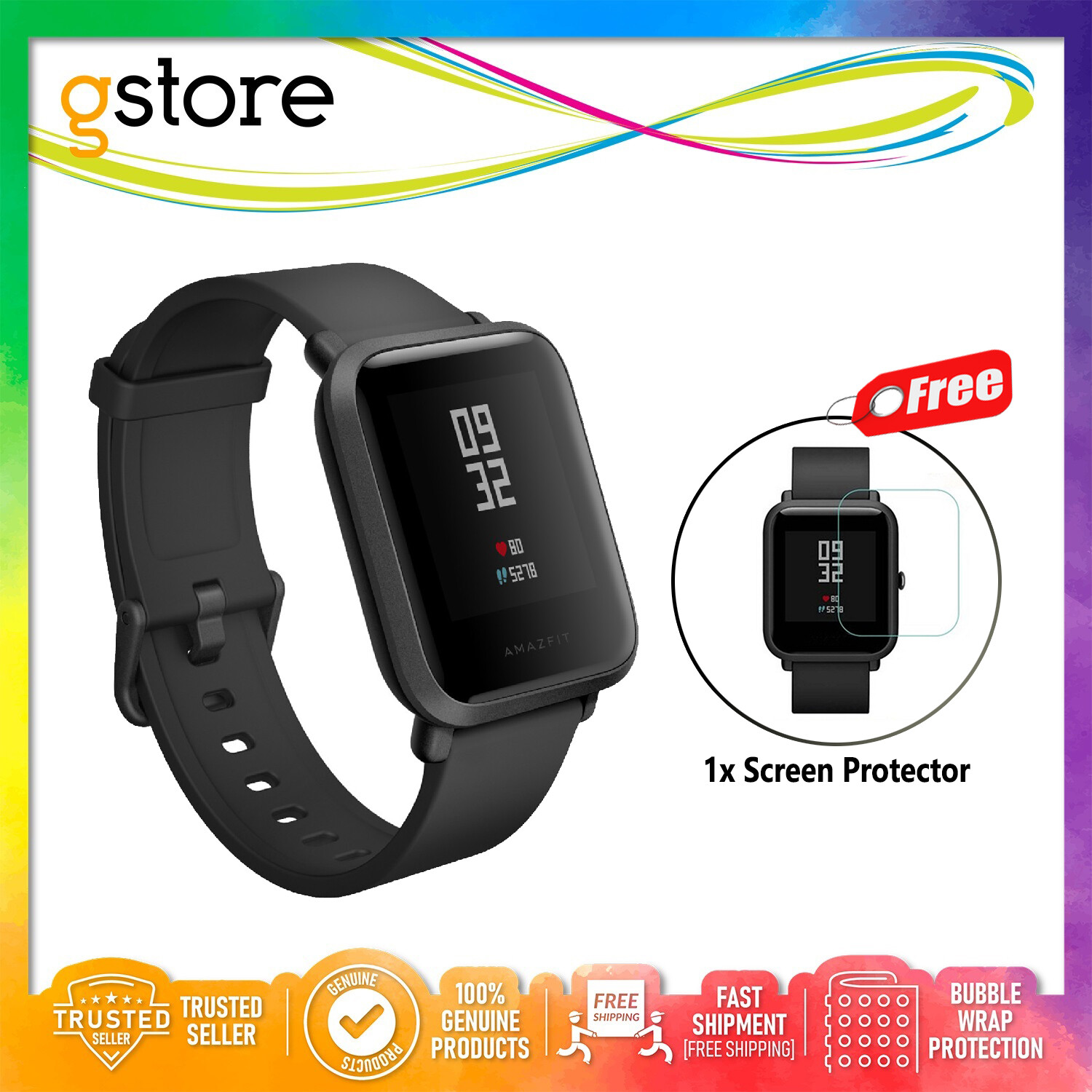 xiaomi amazfit bip water resistant