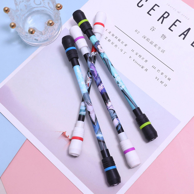 Graceful Bút Quay Bút Gel Chơi Game Xoay Flash Ngẫu Nhiên Sáng Tạo Cho Học Sinh Quà Tặng Đồ Chơi