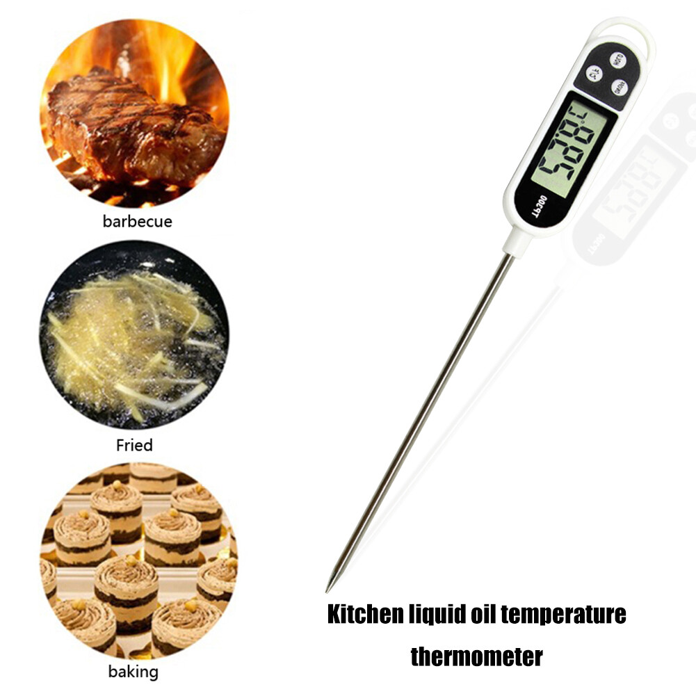 Easygoingbuy TP300 Electronic Water Milk Oil Gauge Digital Meat Probe Sensor Gauge Meter