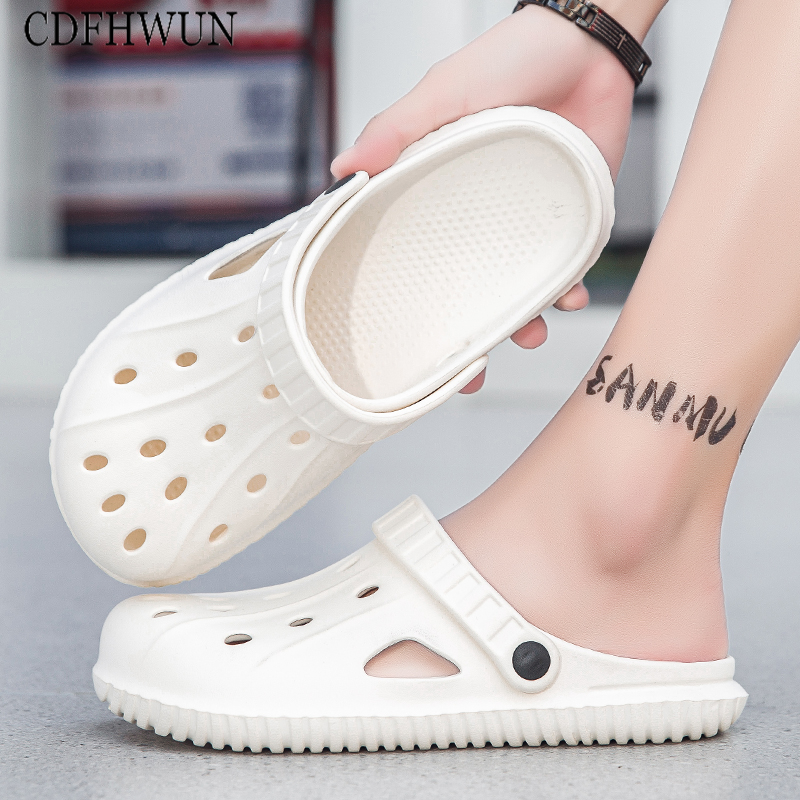 Cdfhwun flip flops for men and women 2024 summer print flip flops eva casual sandals for men women