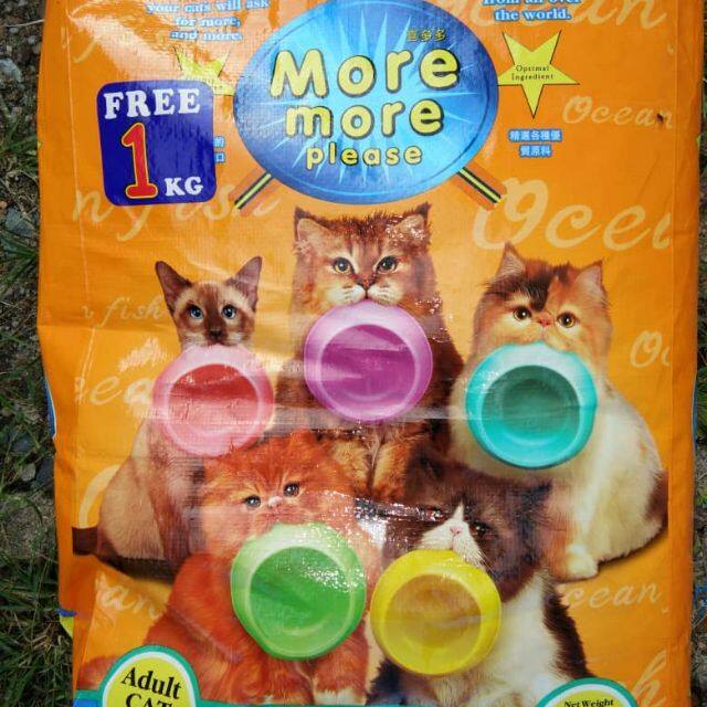 more more please cat food