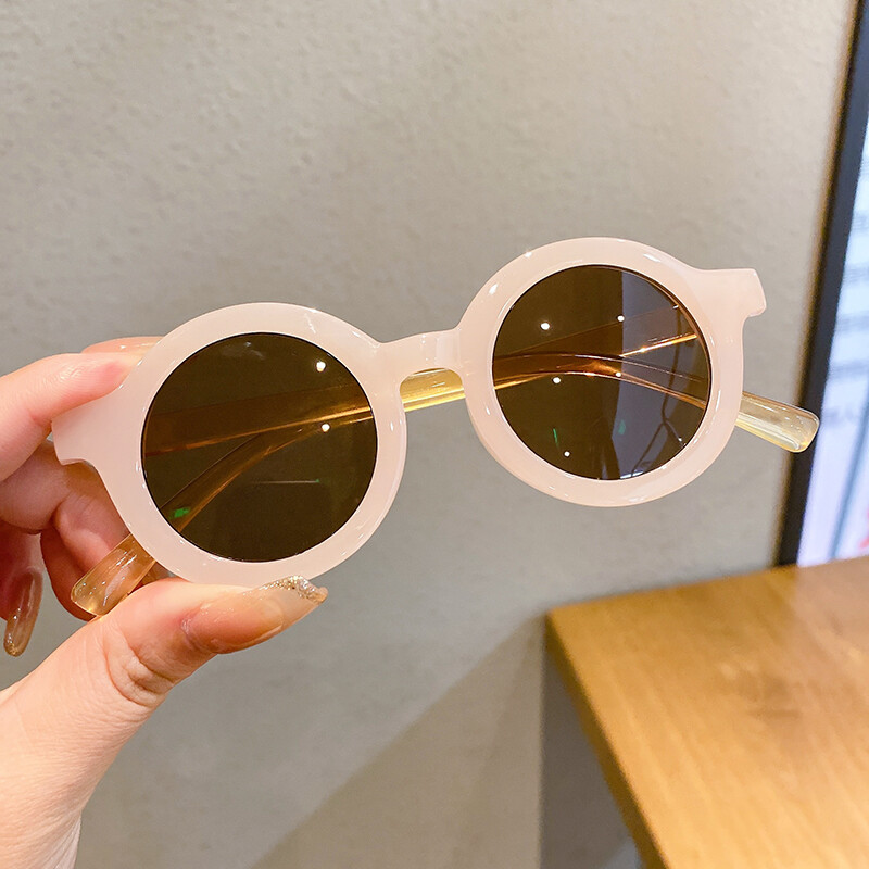 Round Frame Children Sunglasses Fashion Cool Sun Glasses