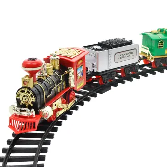 steam train toy set