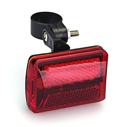 Honrane 1Pc Flashing Red 5 LED Light Blubs 7 Modes Rear Lamp for Bike Bicycle Fog Light