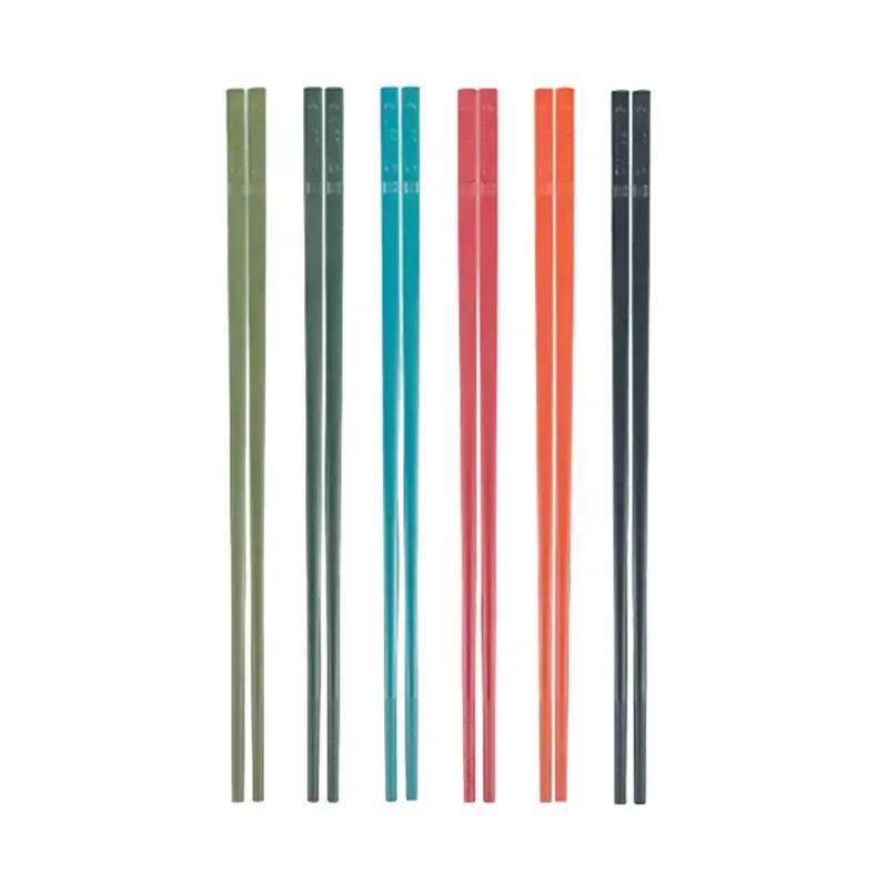 ZWILLING Chopsticks Household 6 pairs of coloured chopsticks Premium non-slip household chopsticks set