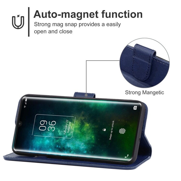 HAWEEL For TCL 10 Pro Leather Phone Case