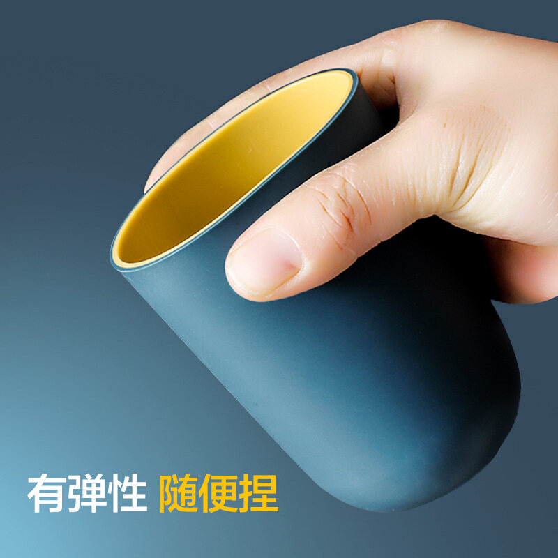 [HÀNG CÓ SẴN] Cốc Uống Nước Thon Tròn Cao Cấp (2 Lớp Màu) - Ly Đánh Răng Cao Cấp
