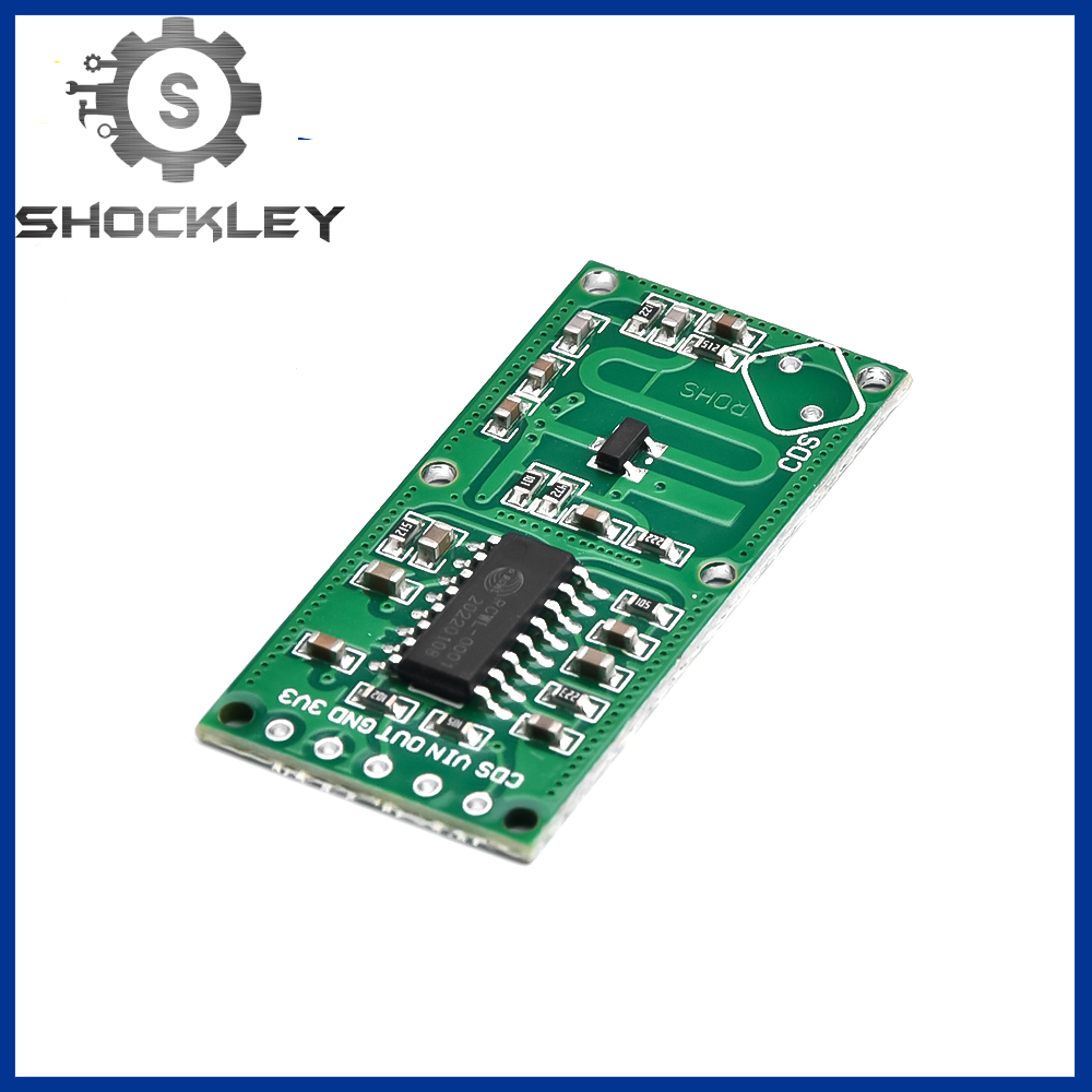 Shockley Mô-đun Công Tắc Cảm Biến Radar Vi Sóng RCWL-0516 Cảm Biến Cảm Ứng Cơ Thể Người