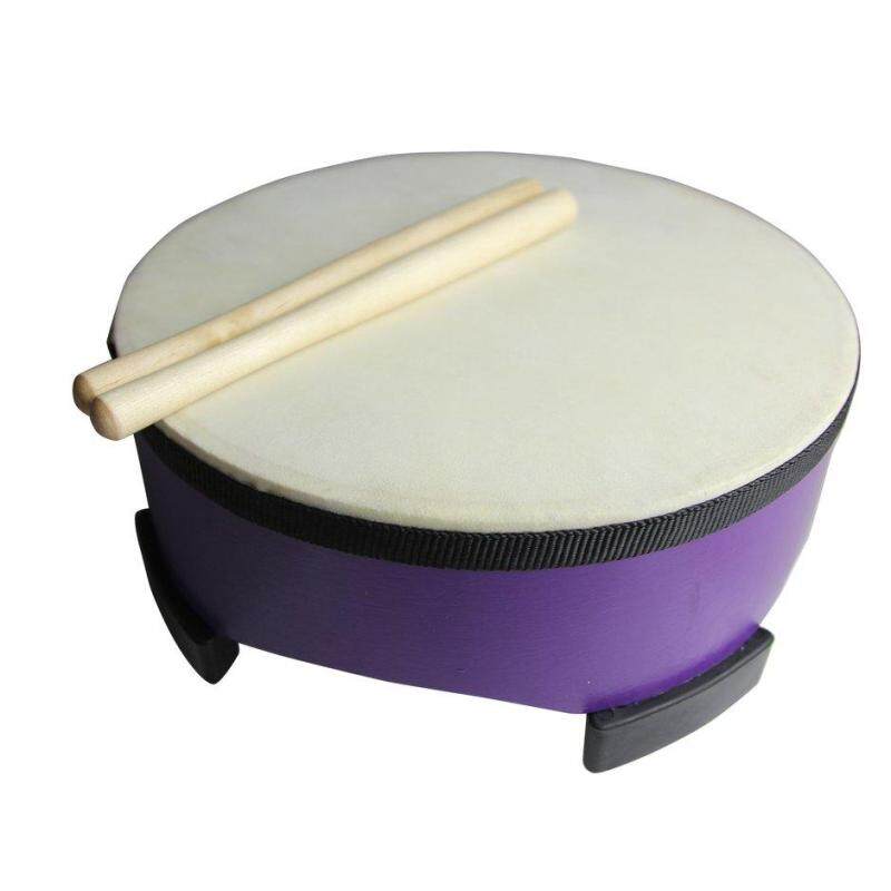 Bán Chạy nhất 6 Inch Da Bò Trống DJEMBE Trống Bongo Gỗ Âm Thanh Nhạc Cụ