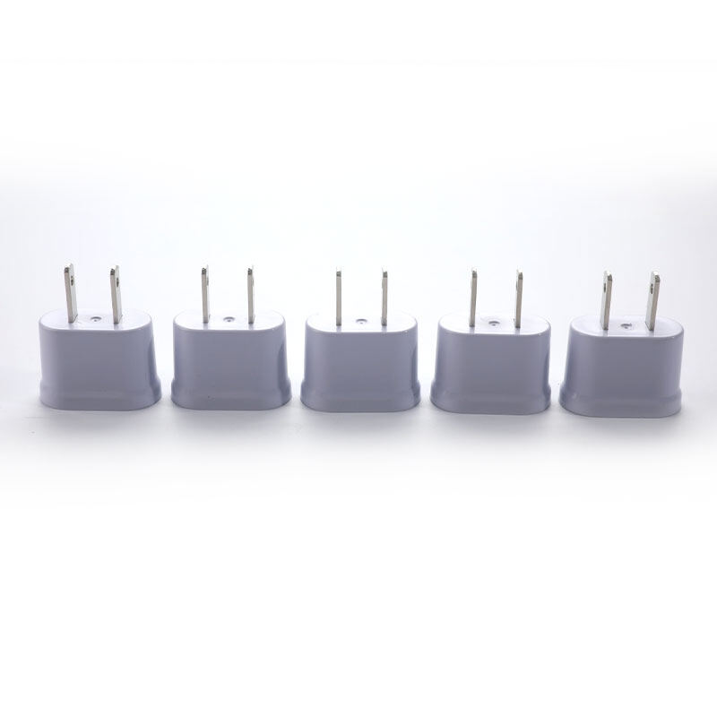 JointFlowers US Plug to EU Plug Round And Flat Dual-Purpose Conversion Plug Converter Socket
