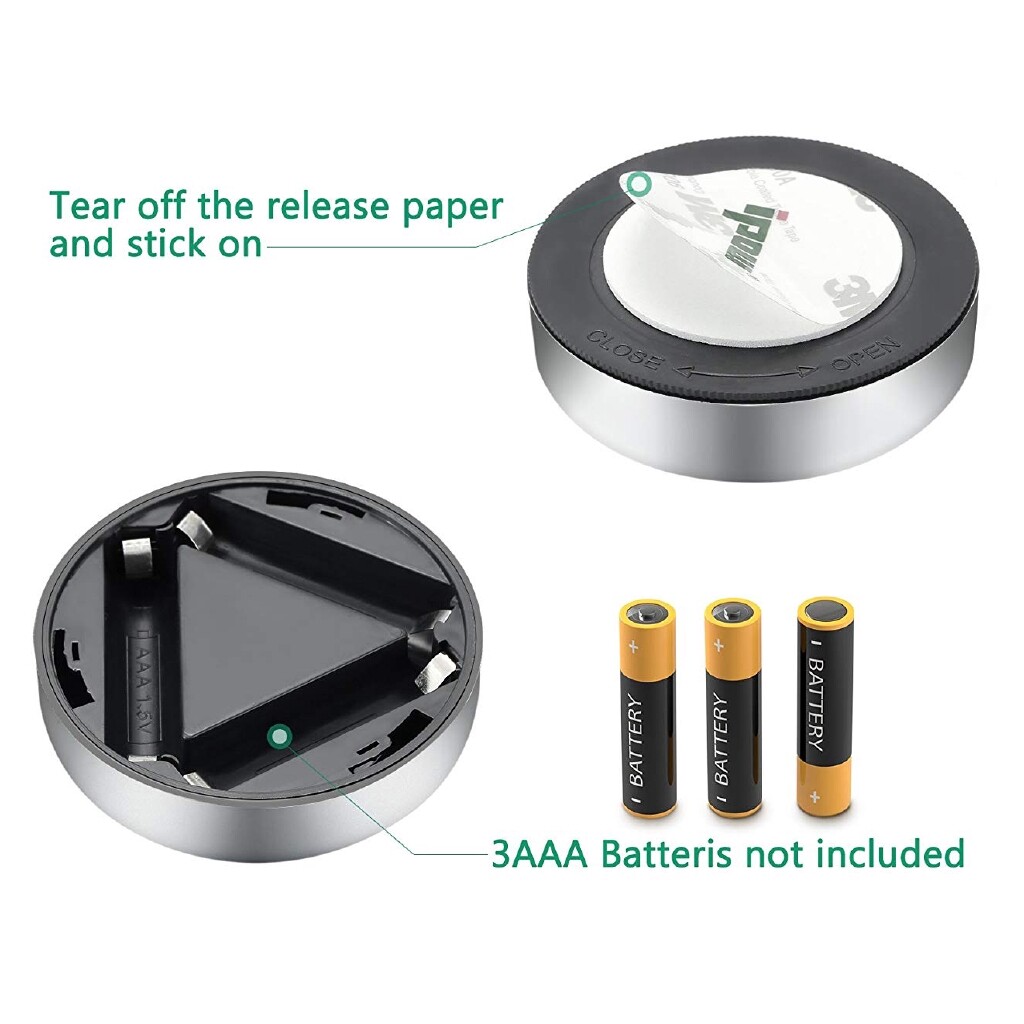 Đèn cảm ứng USB không dây cho tủ quần áo-INTL