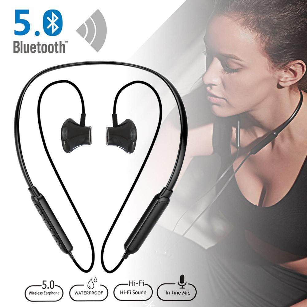 Rp 83.000. Ajkoy Nirkabel Headset Olahraga Bluetoth Headphone dengan Mikrofon Handsfree Bass Korek Kuping Tahan Air Earphone ...