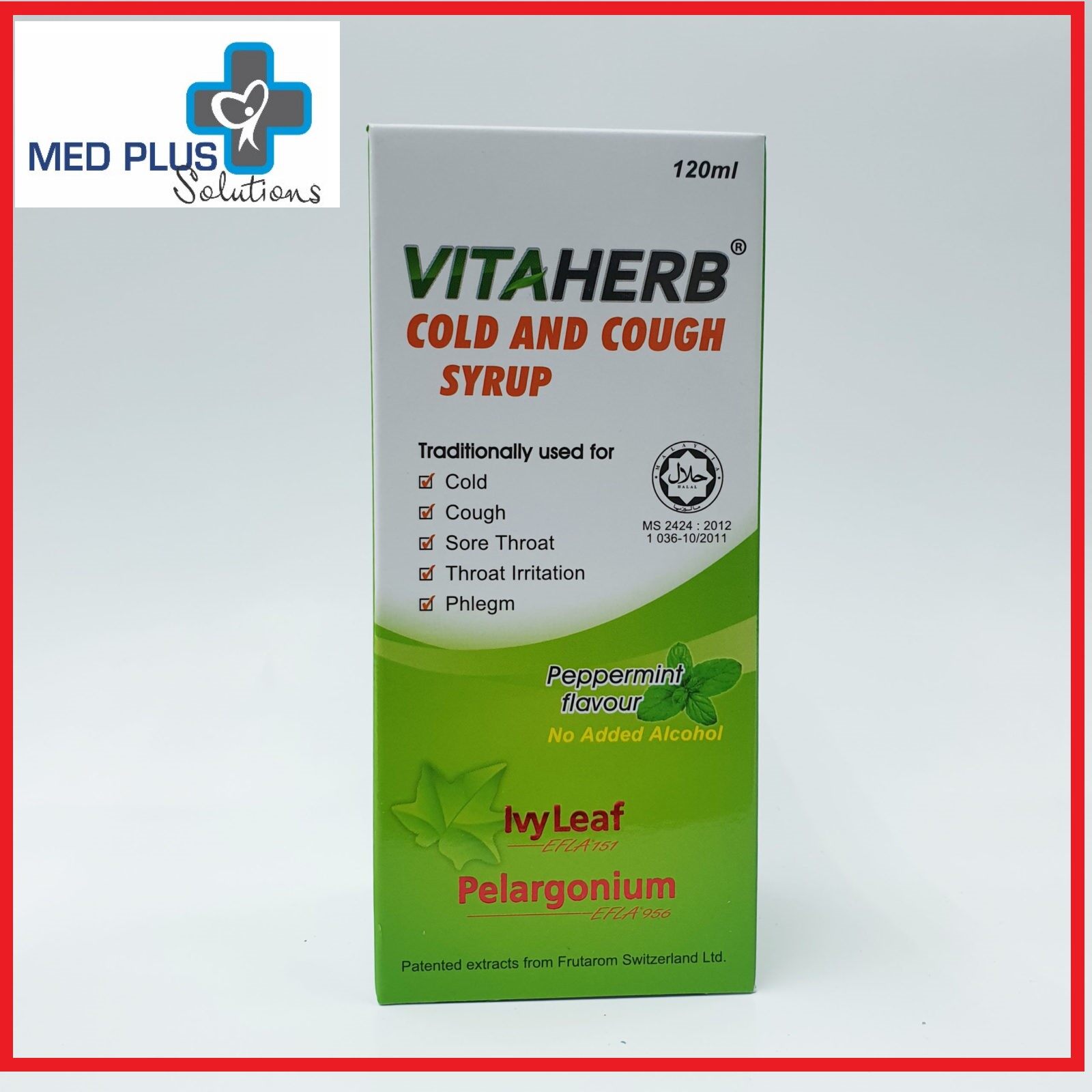 Vitaherb Cold and Cough Syrup 120ml (Exp 4/2026) Lazada