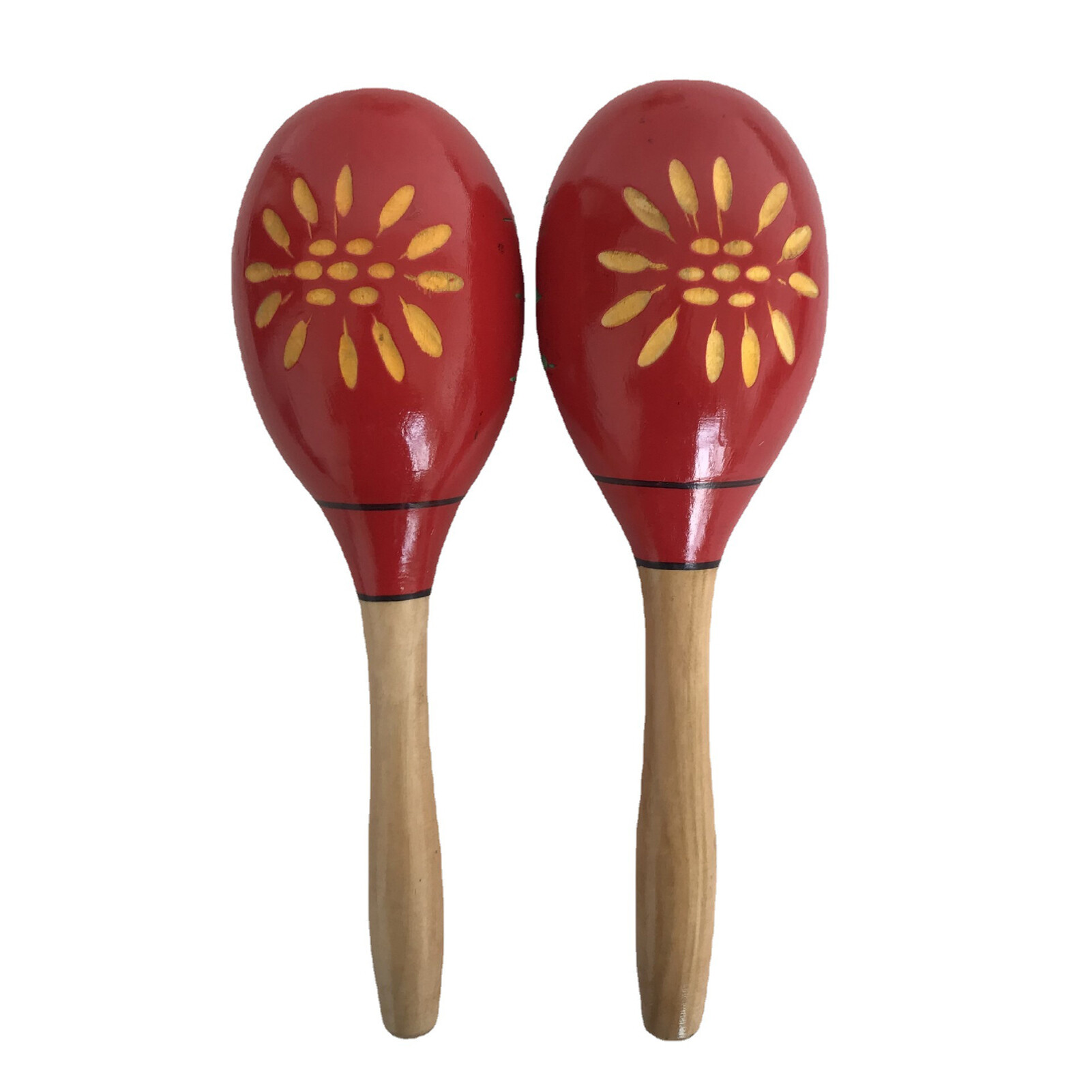 1 Pair Maracas Sand Hammer Rumba Shakers Rattles Sand Hammer Percussion Instrument Musical