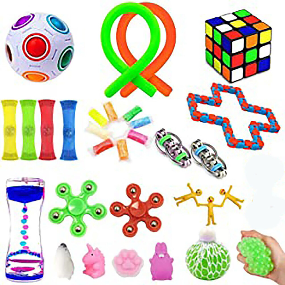 32PCS Pop It All Fidget Toys Full Set 