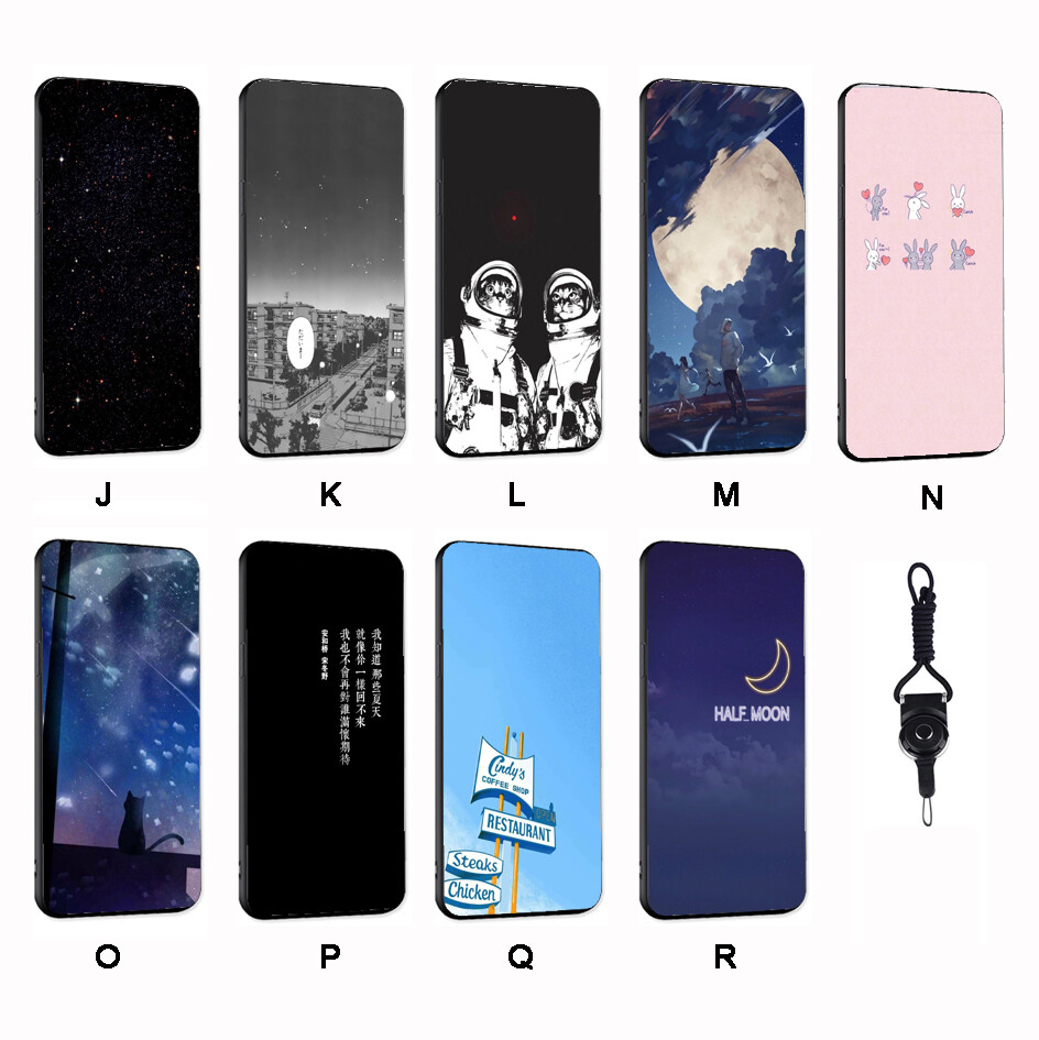 New Arrival For Huawei Honor 9 Phone Case for Huawei Silicon Soft Case Cover with the Same Pattern phone bracket and a Rope