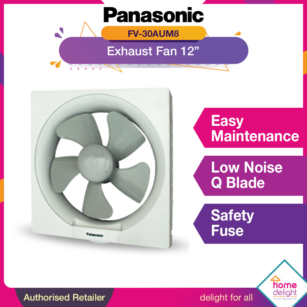 Panasonic Exhaust Fan 12" (Install 14" Hole) [ FV30AUM8 FV30AUM