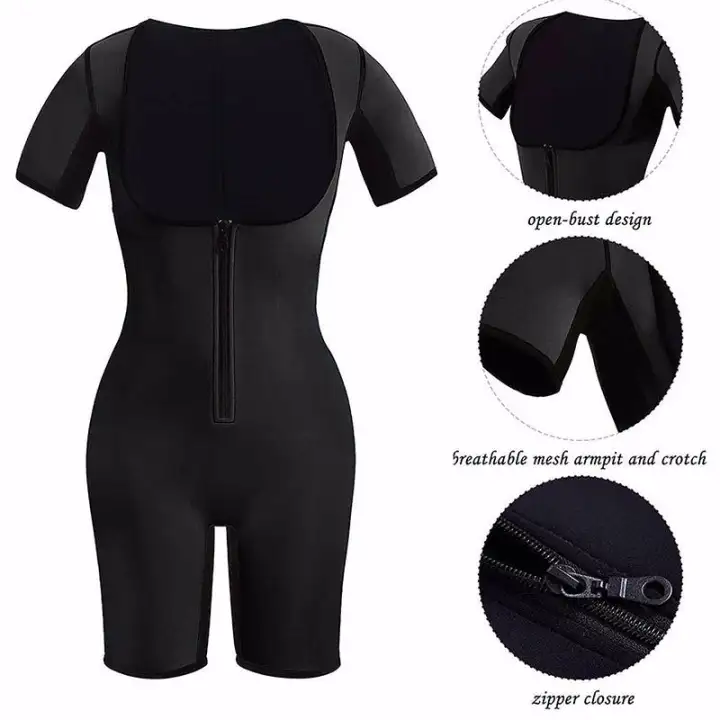 body sauna suit neoprene full body shaper