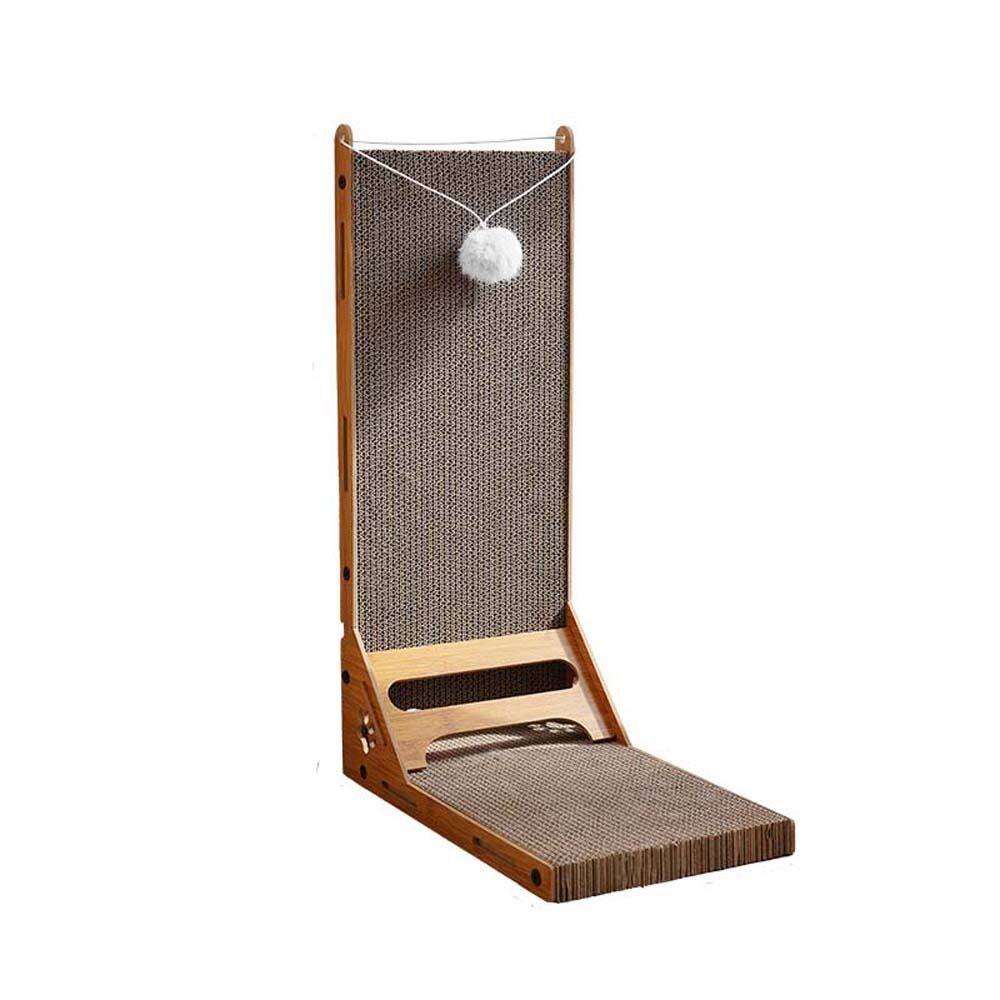 HEAVEN Vertical Standing Catnip Cat Toys For Pet Exercising Household Kitten Grinding Claw Cat Scratching Board Pet Supplies Cat Scratcher Toy Cat Bed