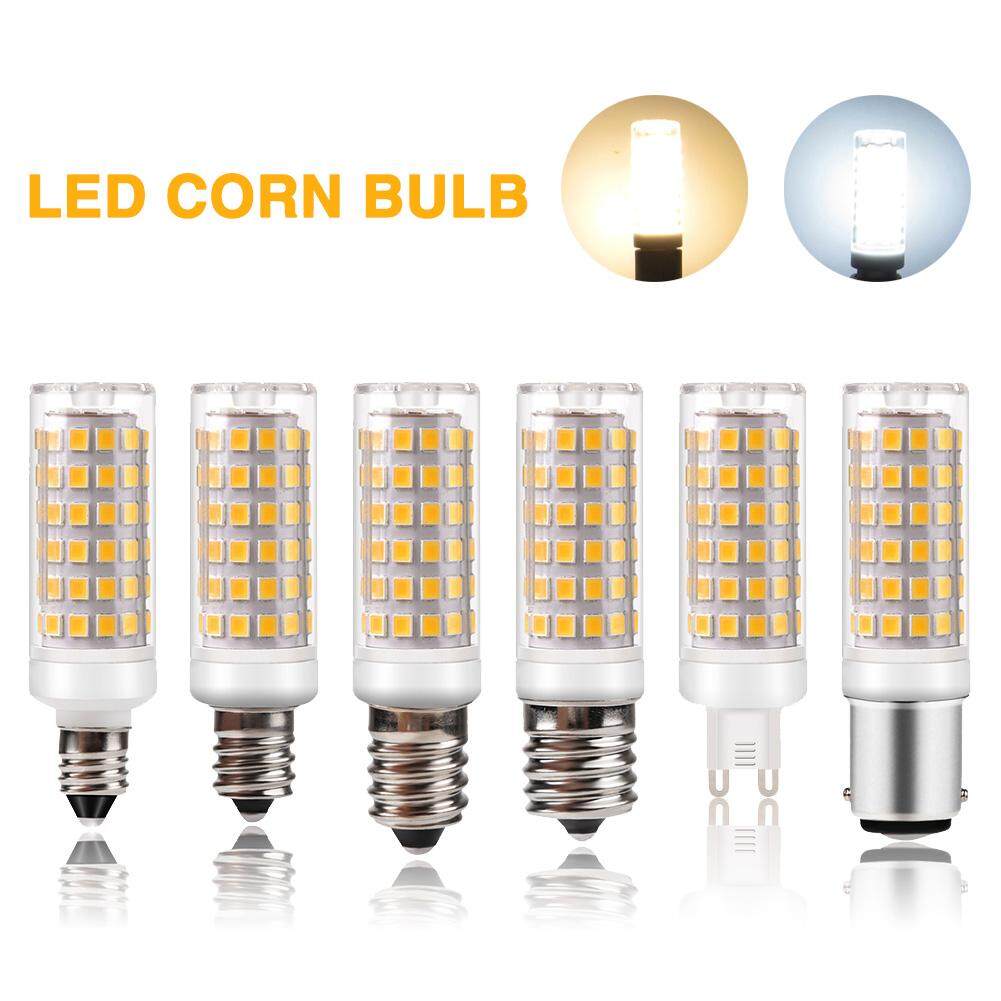 1x~10x 6W G9 E12 E14 E17 BA15D LED Light bulb 64-2835SMD Ceramic Lamp White/Warm 