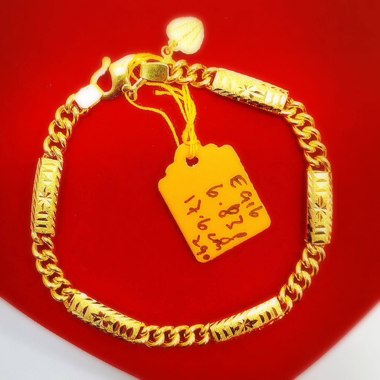 Laela Rantai Tangan Gajah Buluh Emas 916 Lazada