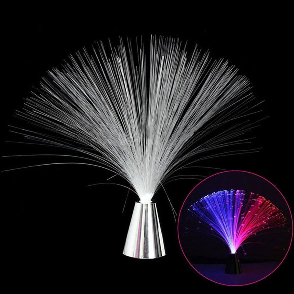 W5YR Mới Trang trí ngày lễ Xinh đẹp lễ cưới Thay đổi nhiều màu Star LED Light Đầy sao Đèn sợi quang