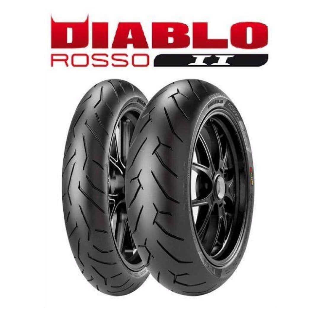 Pirelli Diablo Rosso Ii Motorcycle Racing Tyre Tayar 160 60r17 Lazada