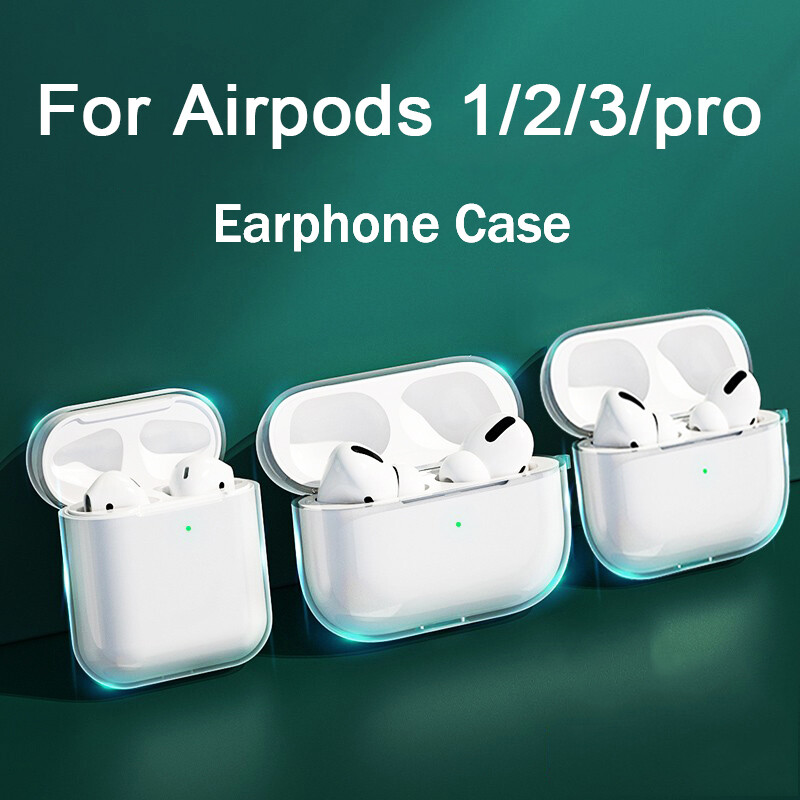 Silicone Transparent Case For Airpods Cover Earphone Case