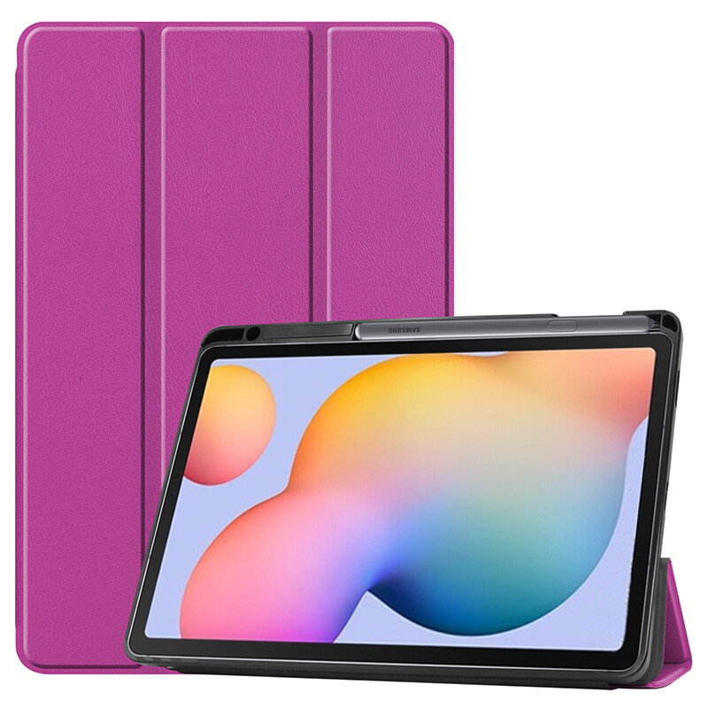 Soft case for Samsung Galaxy Tab S6 Lite cute cover with pencil slot s6lite 2022 10.4" SM-P610 SM-P615 P610 P613 P619 + pen slot holder