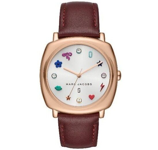 Marc jacobs mandy outlet rose gold watch