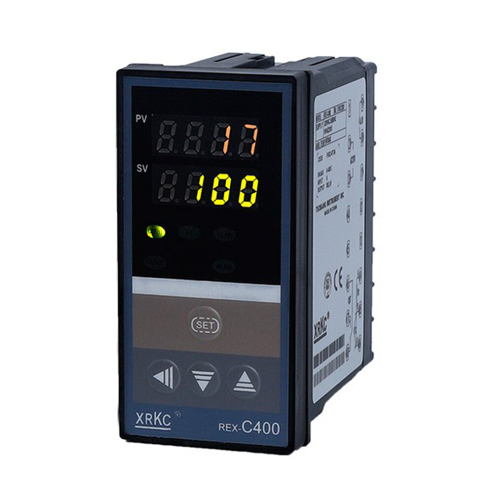 Diymore PID Digital Temperature Controller REX-C400 Universal Input Relay Output Vertical type for Automatic Packing Machine