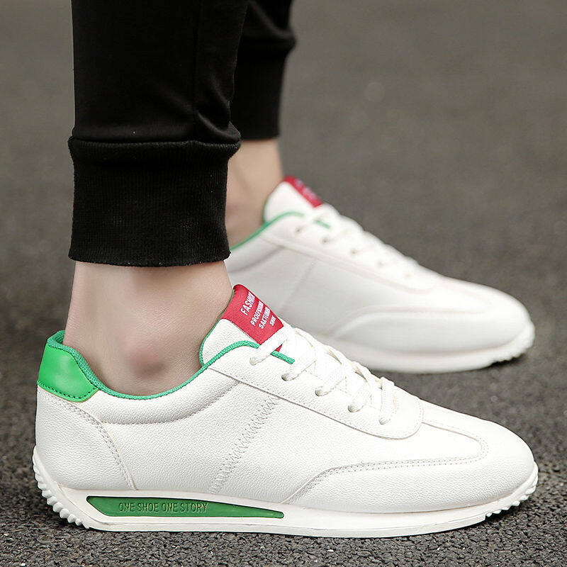 TP รองเท้าผ้าใบสำหรับผู้ชายรองเท้ากีฬาแฟชั่นสไตล์เกาหลีรองเท้า