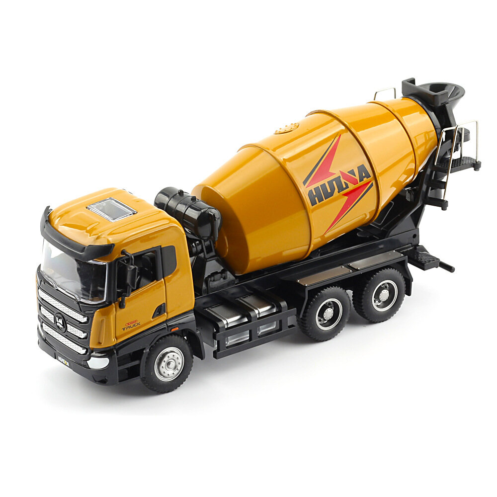 TOYSMARS Huina 1:50 simulation Alloy Mixer Model Alloy dump truck model