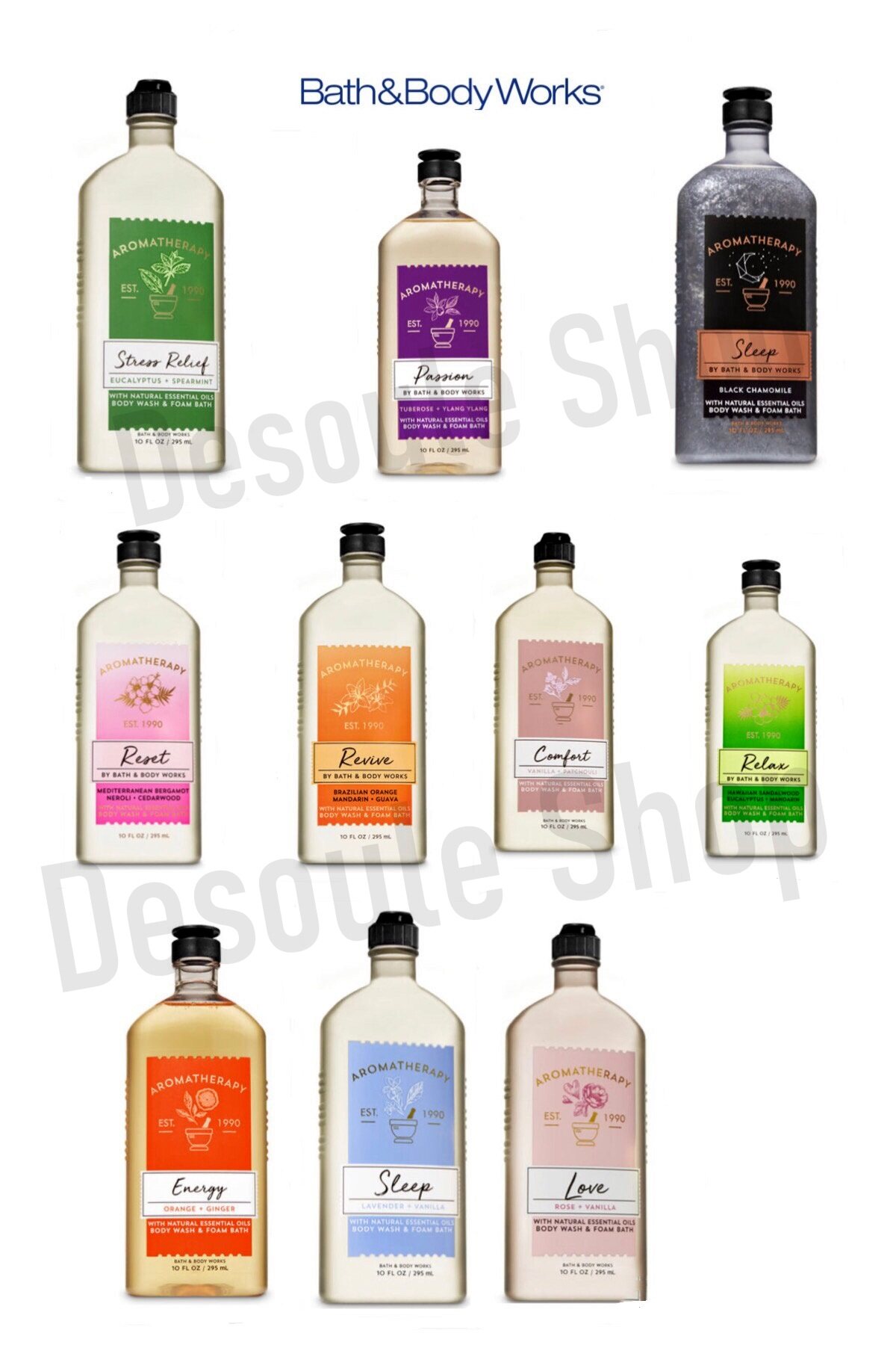 aromatherapy shower gel