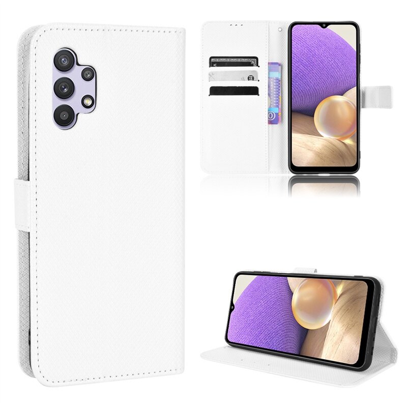 For samsung galaxy a32 5g casing flip phone holder stand galaxy a32 5g case wallet pu leather back cover