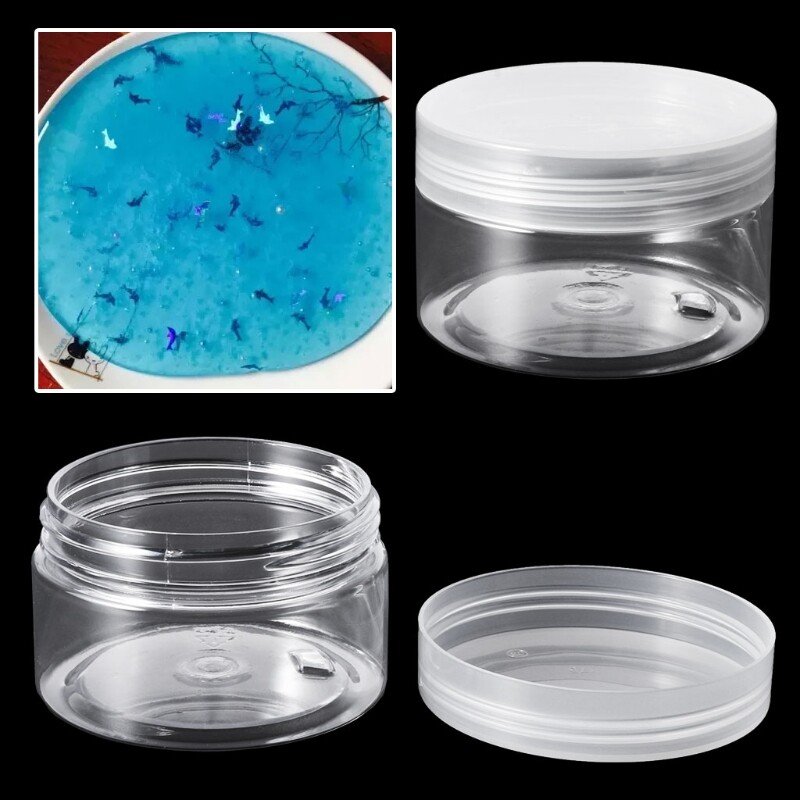 100ml Storage Container Organizer Box For Light Clay Play Foam Slime Mud