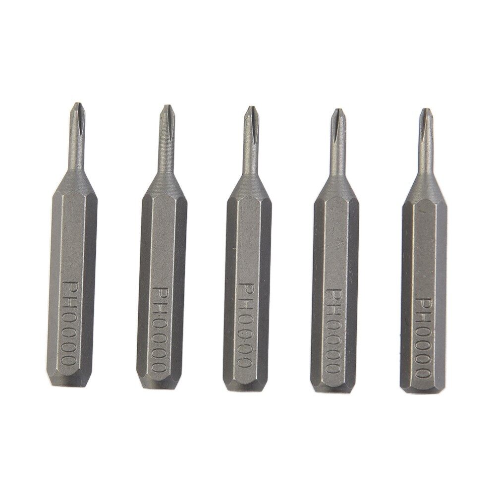 H4×28mm/cross screwdriver bits ph0000 ph000 ph00 ph0 ph1 ph2 4mm hex shank
