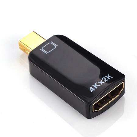 QNSTAR 4 K * 2 K MINI การเชื่อมต่อสัญญาณภาพในระบบดิจิทัล TO หัวแปลงสัญญาณ HDMI สำหรับ Apple MacBook Air Pro