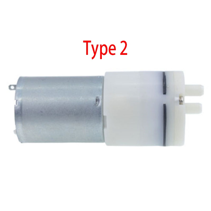 [RUI] 12V DC Small 370 Water Pump Low Noise Large Water Flow DC Motor Water Pump For Mini Vacuum Oxygenation Air Pressure Breast Pumps