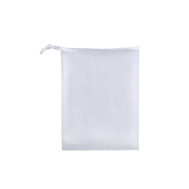 20pcs Hanging Facial Cleanser Foaming Net/ Handmade Soap Foaming Net/ Bundle Mouth Soap Mesh Bag/ Washing Foam Netting/ Bath Skin Cleaning Tool