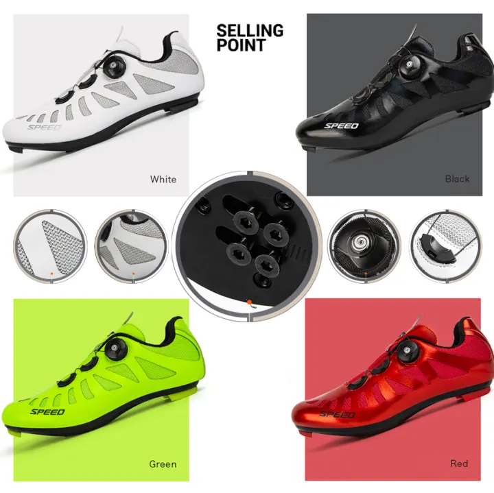 Cycling Shoes Size Mountain Bike MTB Shoes Women Men Outdoor Sneakers Breathable