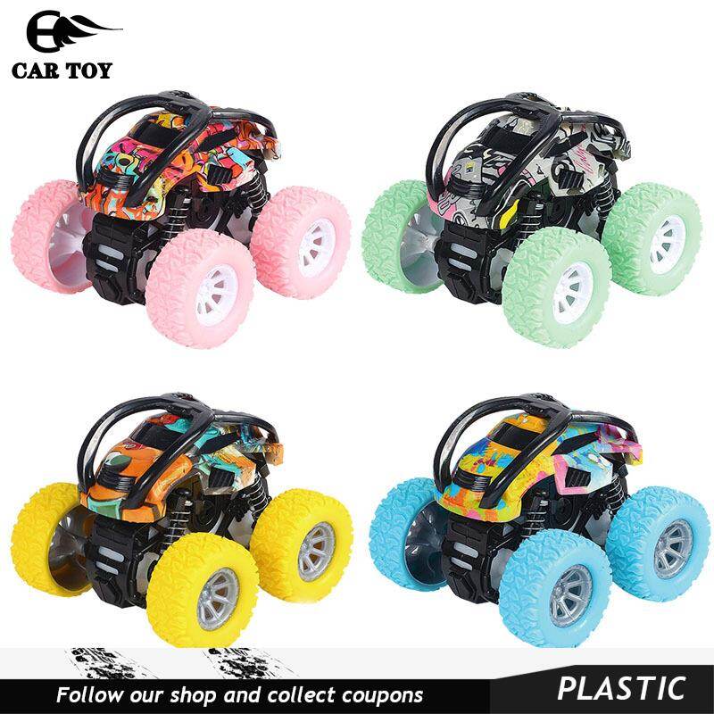 Car Toys 1PC 1:36 Monster Trucks Toy Cars For Boys, Friction Pull Back Powered Push And Go Vehicle Toys Birthday Gifts For Kids Toddlers Boys toys for boys toys for kids car for kids educational toys cheap prices
