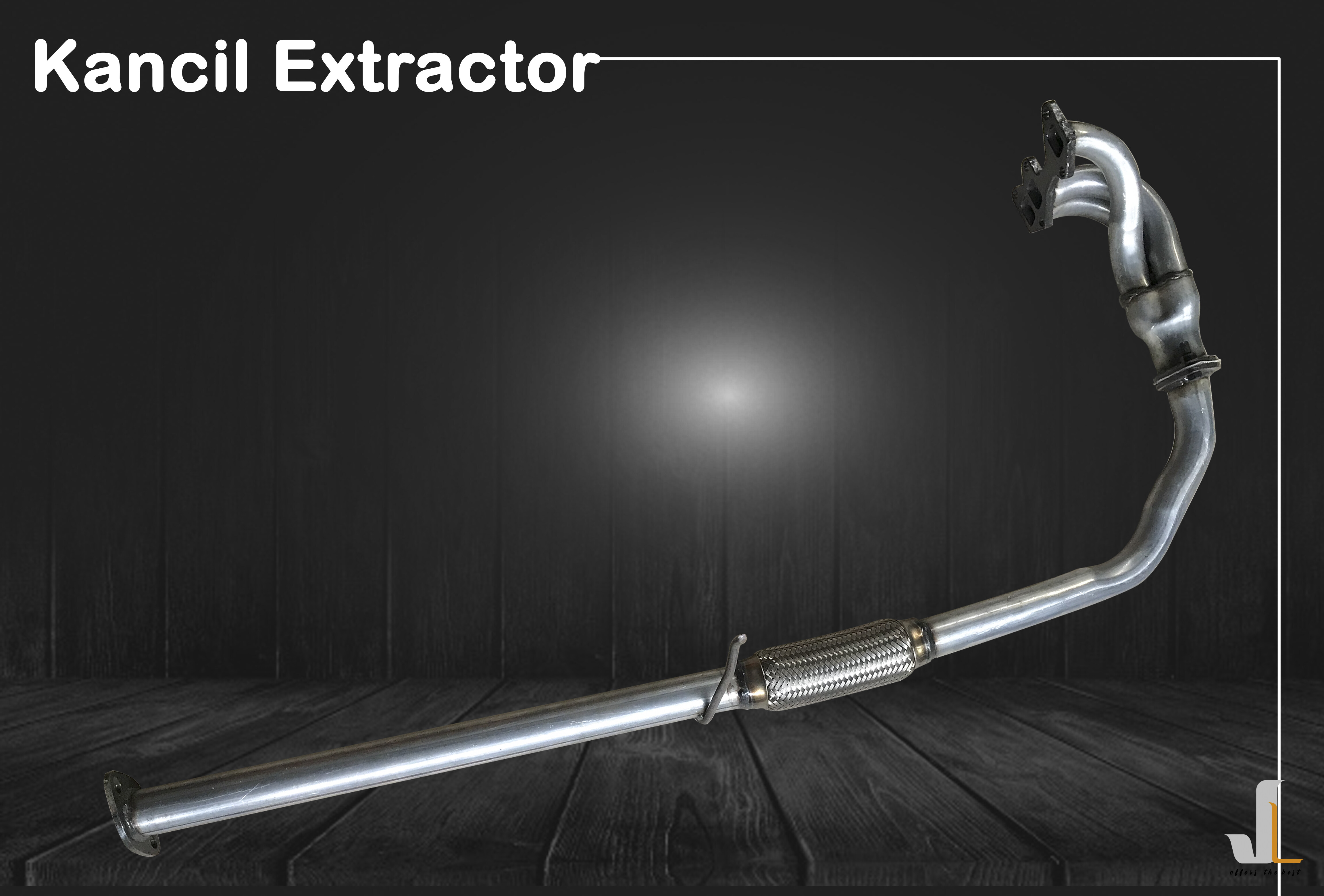 Perodua Kancil 2” (660 850) Extractor car exhaust (31) + Flexible