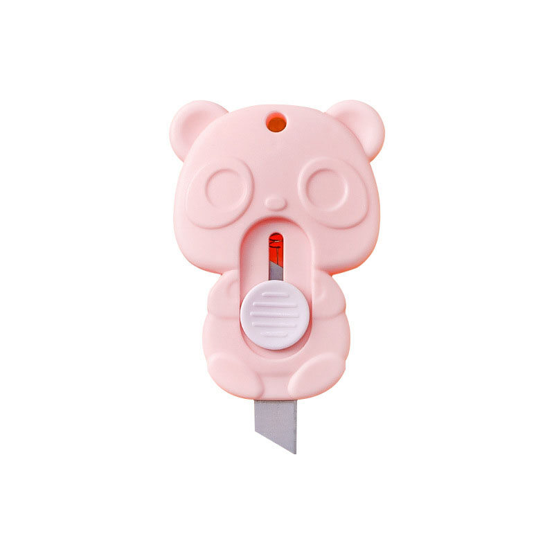 Dễ thương Gấu dao tiện ích mini xách tay cắt cắt giấy dao