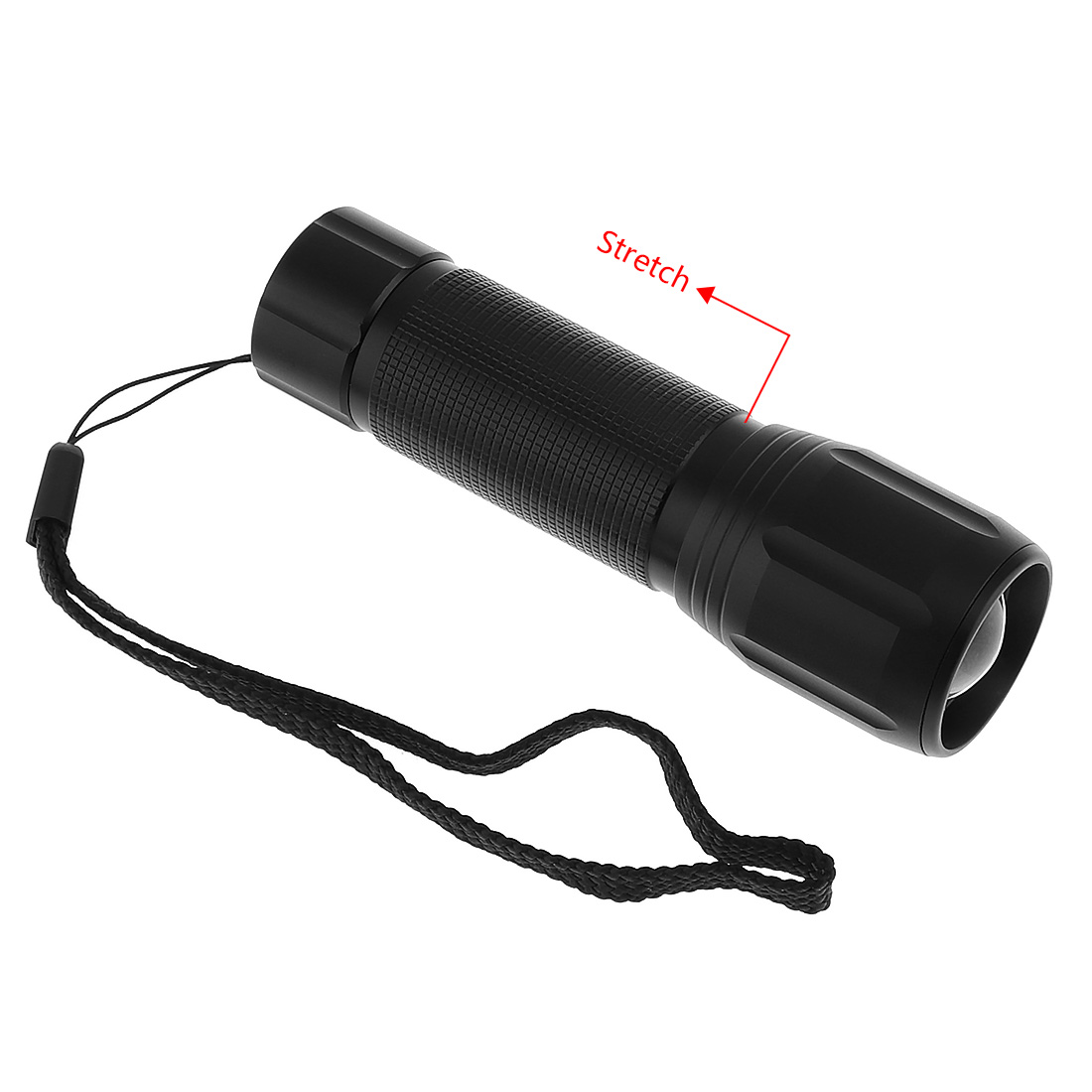 SecurityIng 270Lm XPG2 LED 3 Modes Mini Aluminum Alloy Flashlight Waterproof Torch Light