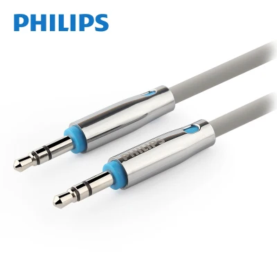 PHILIPS SWA5011A Hi-Res 3.5mm Stereo Aux Audio Phile Audio Cable (1.0 Meter)