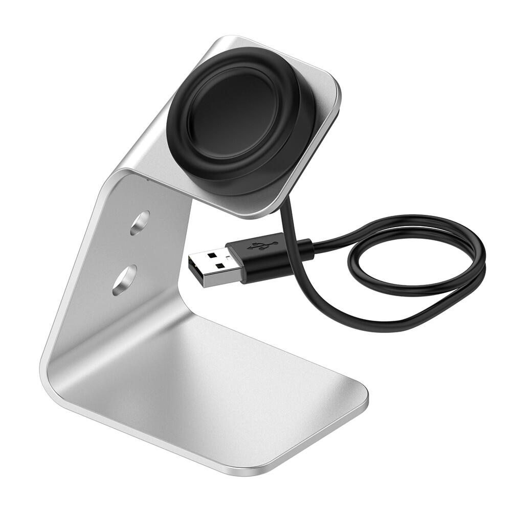 Smartwatch Charging Base Stand Dock Charger USB Cable Station for Samsung Galaxy Watch 4 Charging Station Dock